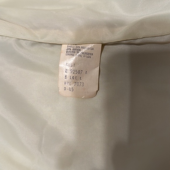 Vintage 70s Sears Outerwear Western Outdoor puffer
Vest USA sz. Large Tall - Picture 4 of 6